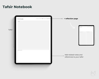 Tafsir Notebook – The Ultimate Digital Tool for Quranic Study and Reflection